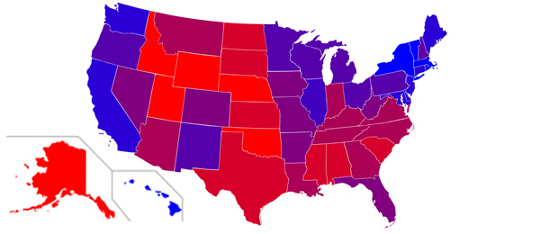 Forget Republican or Democrat; Americans divided by values