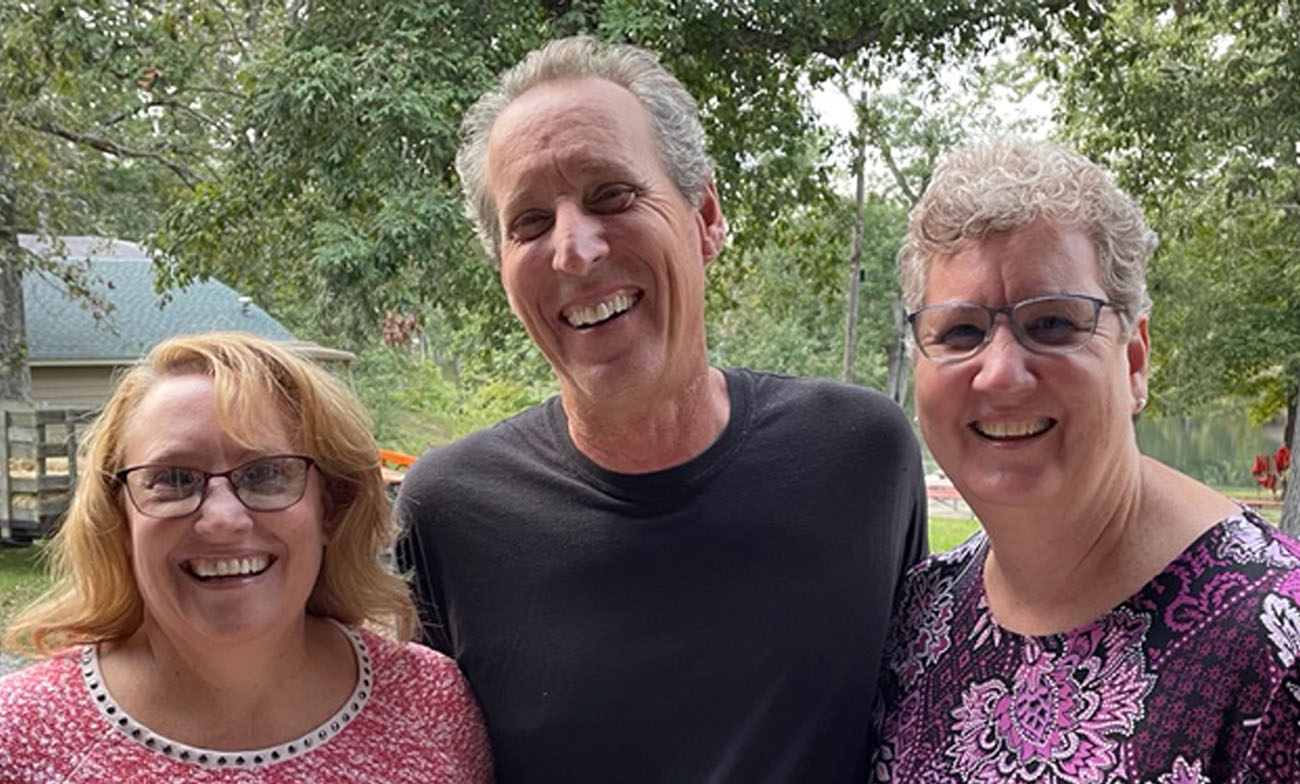 Sandy WisdomMartin shares family testimony